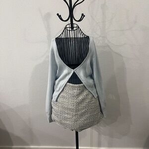 Abercrombie & Fitch Light Blue Cardigan Size M